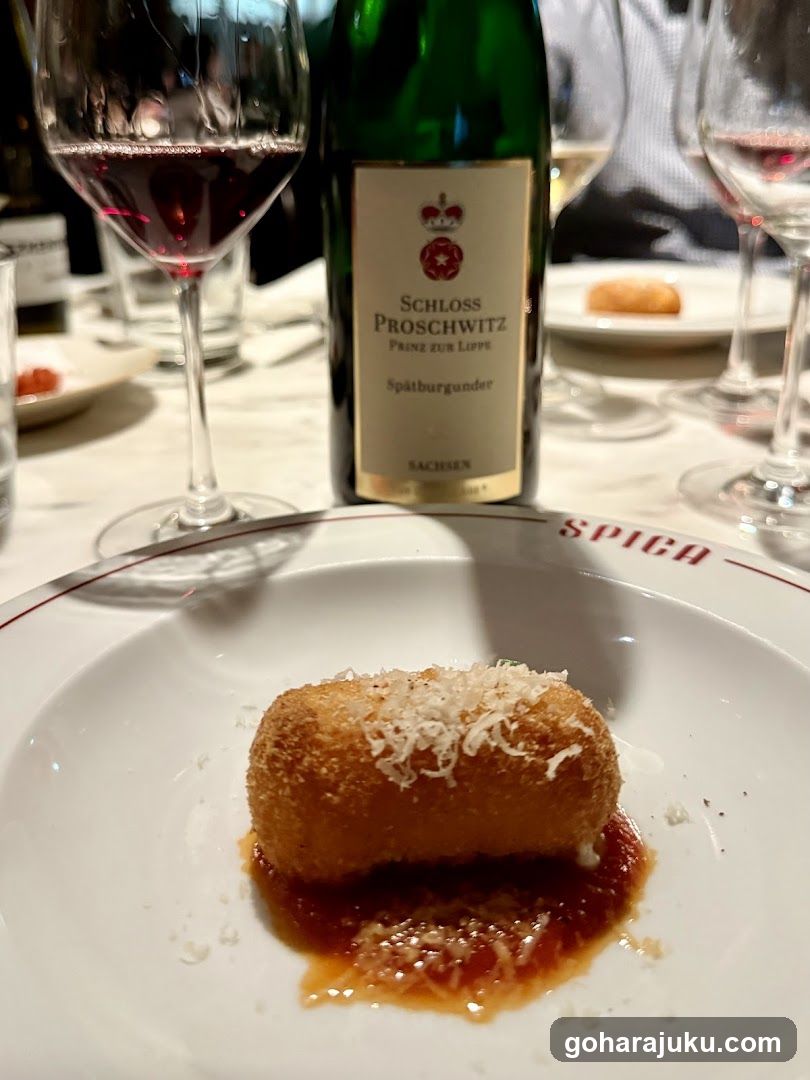 Dining Table with Wine and Appetizer