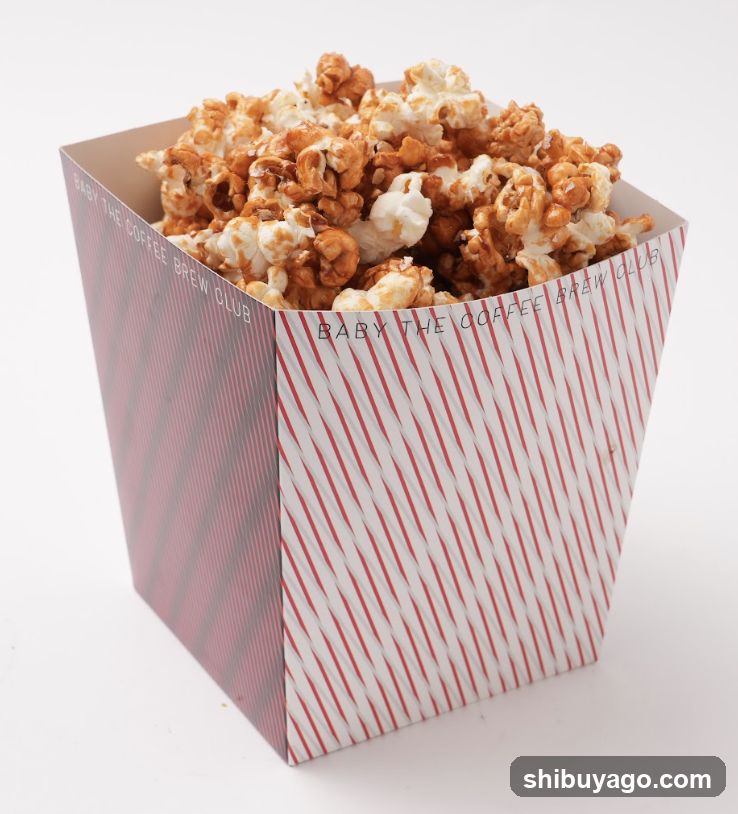Caramel Popcorn in Box