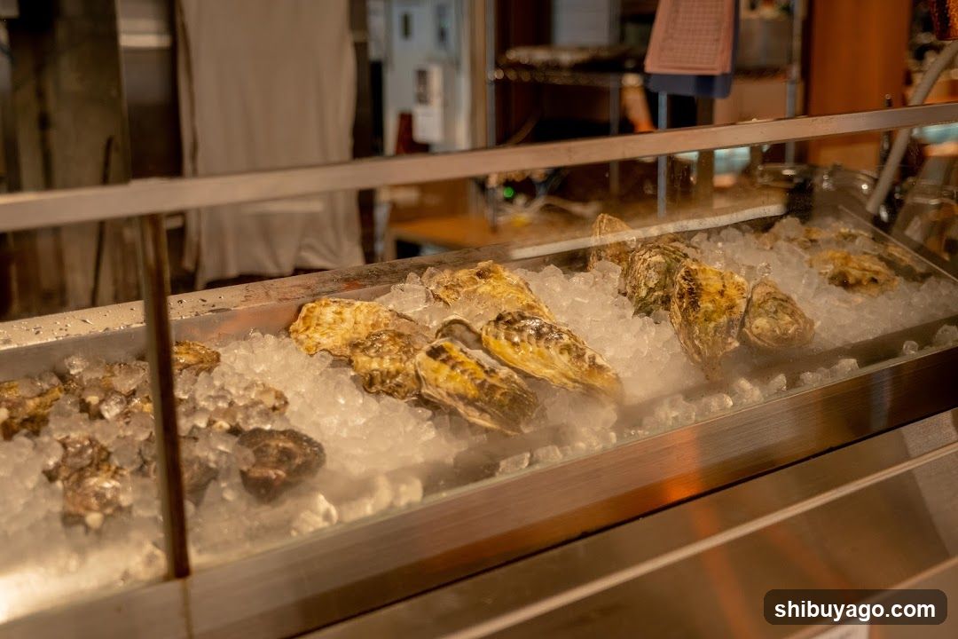 Oyster Display Case