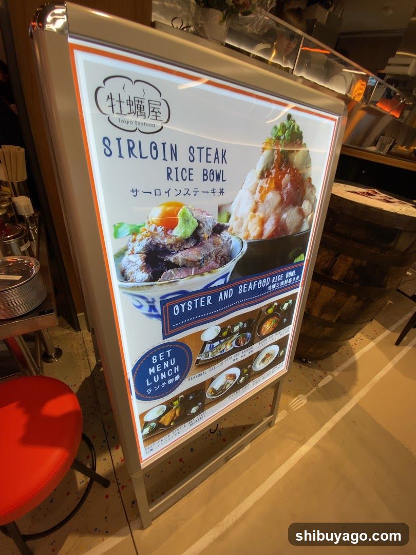Restaurant Menu Display