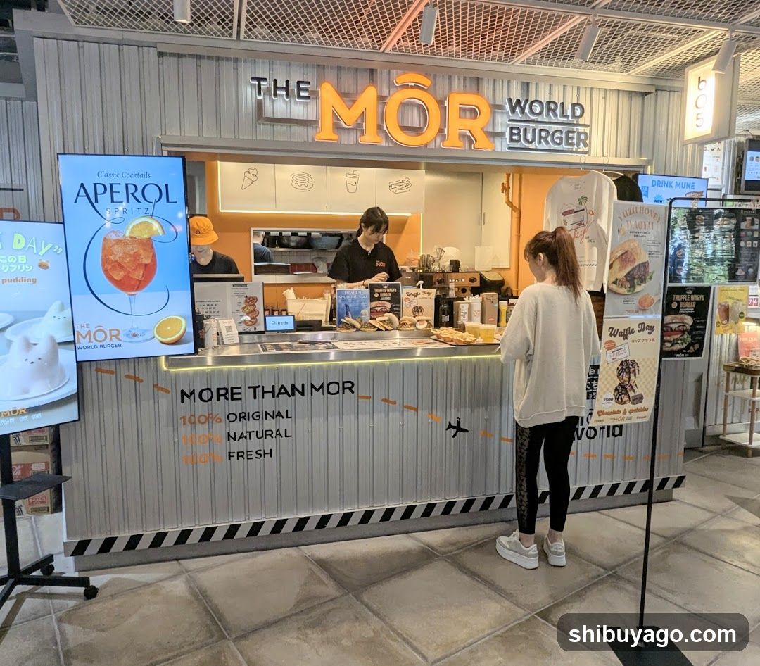 THE MOR WORLD BURGER