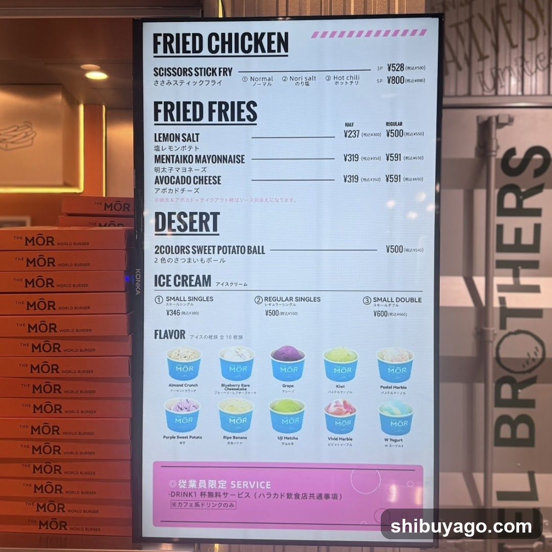Fried Chicken & Dessert Menu Board