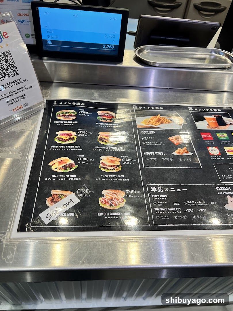 Food Menu Board