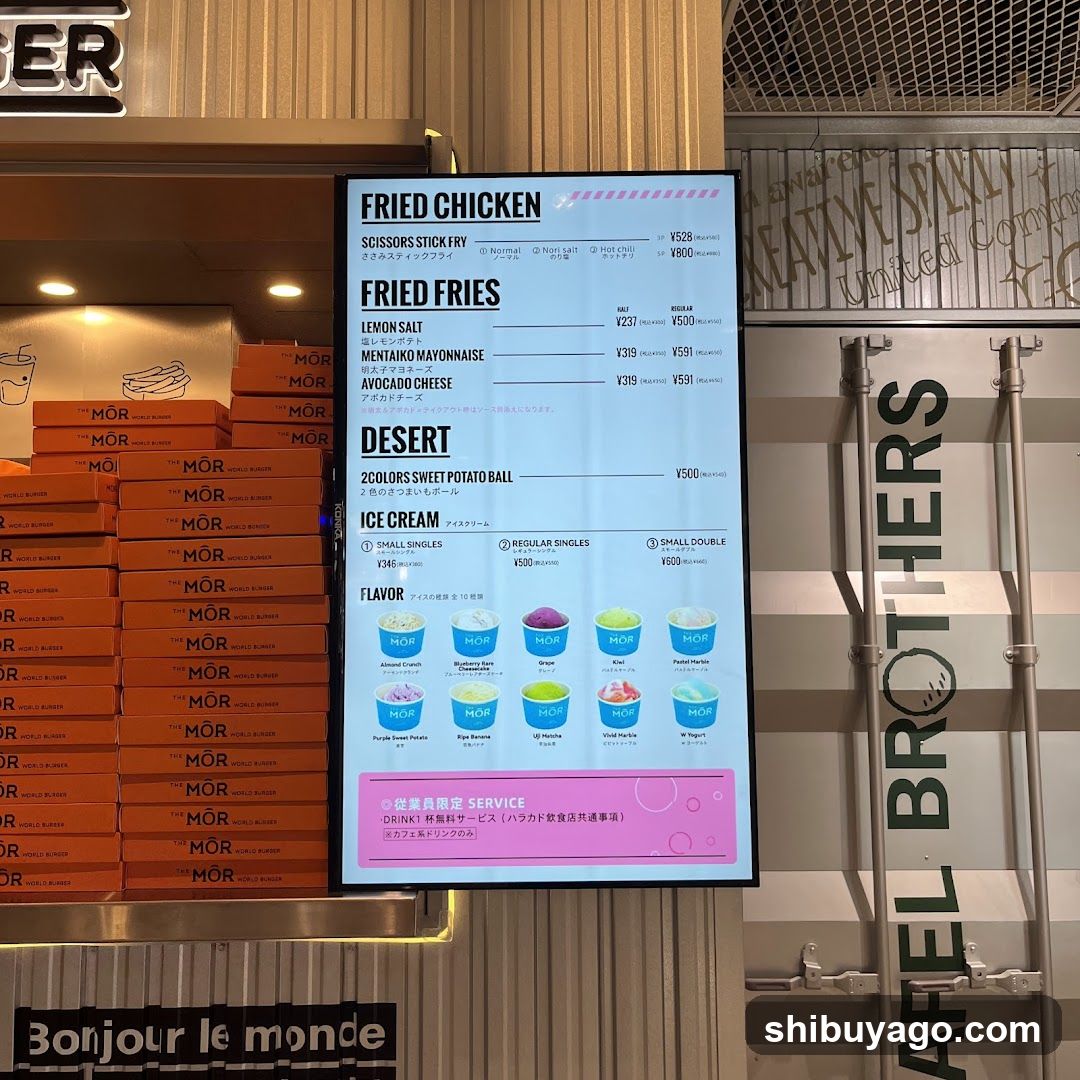 Fried Chicken & Dessert Menu Board