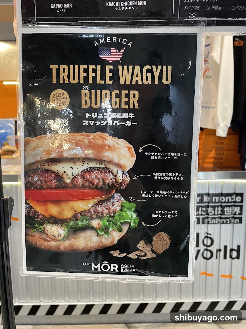Truffle Wagyu Burger Poster