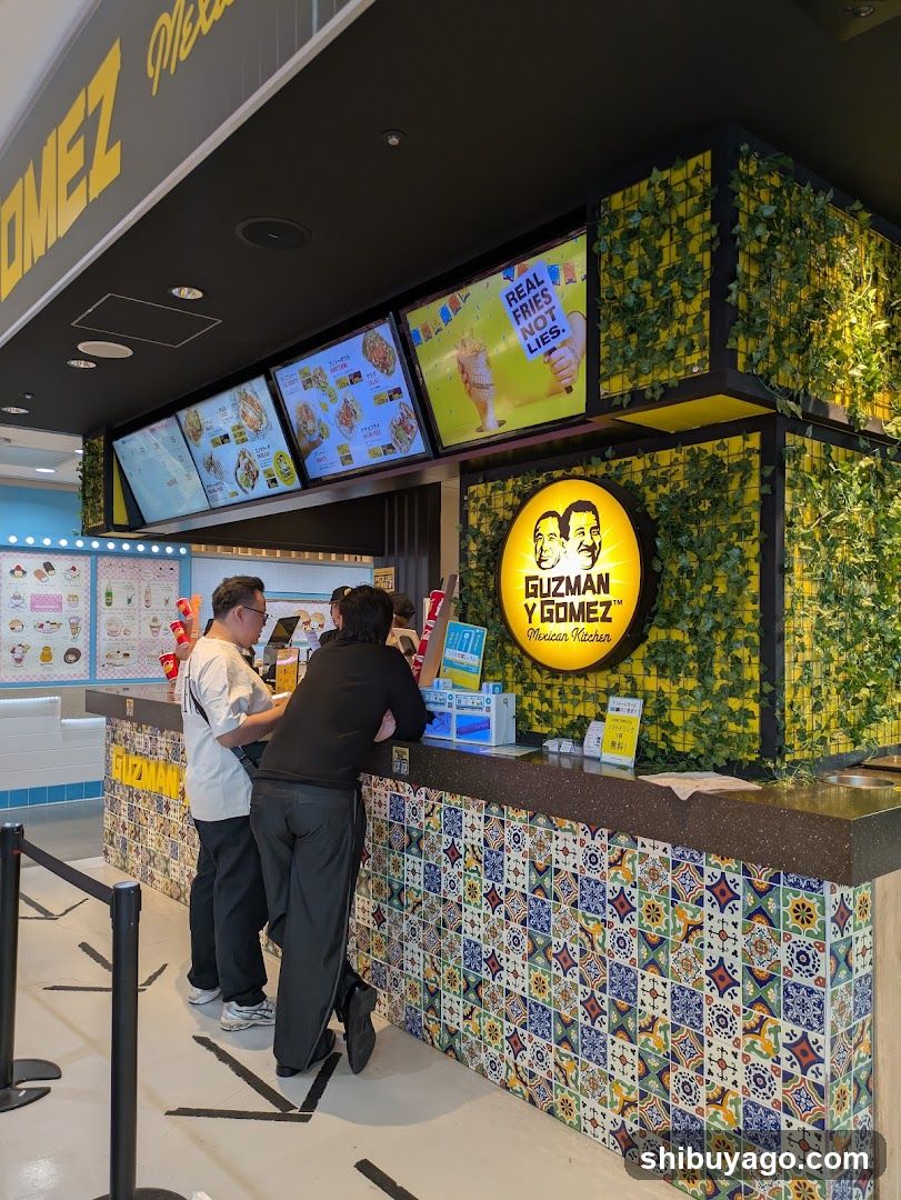Guzman y Gomez Counter