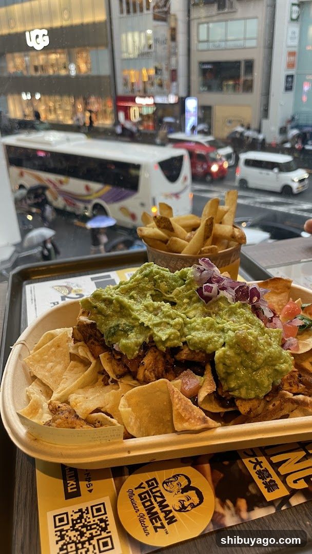 Food Tray with Nachos and Fries