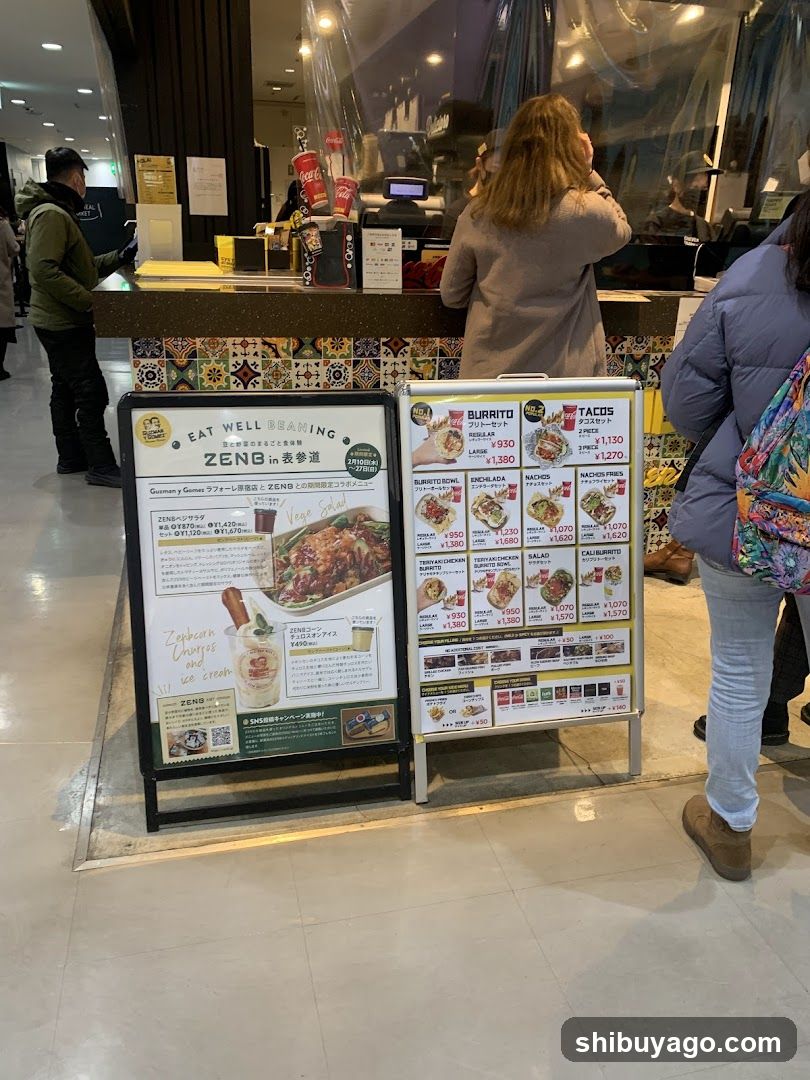 Restaurant Interior with Menu Boards