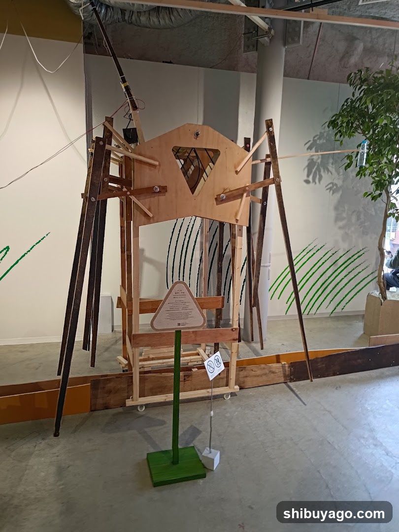 Wooden Art Installation