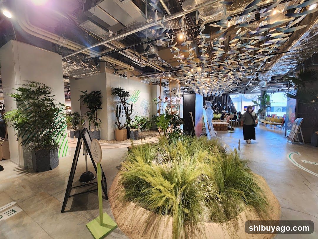 Interior Plant Display Area