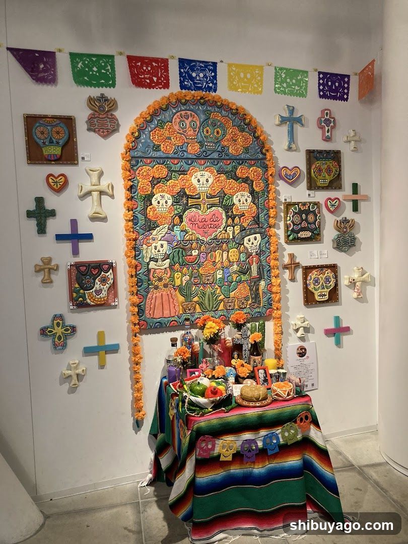 Día de los Muertos Altar Display