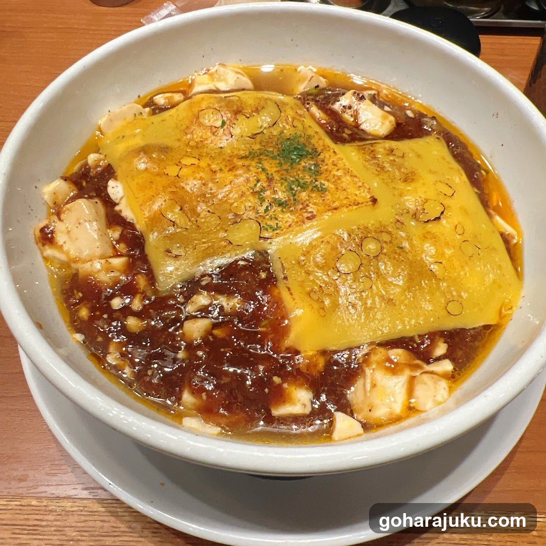 Mapo Tofu with Egg Omelette