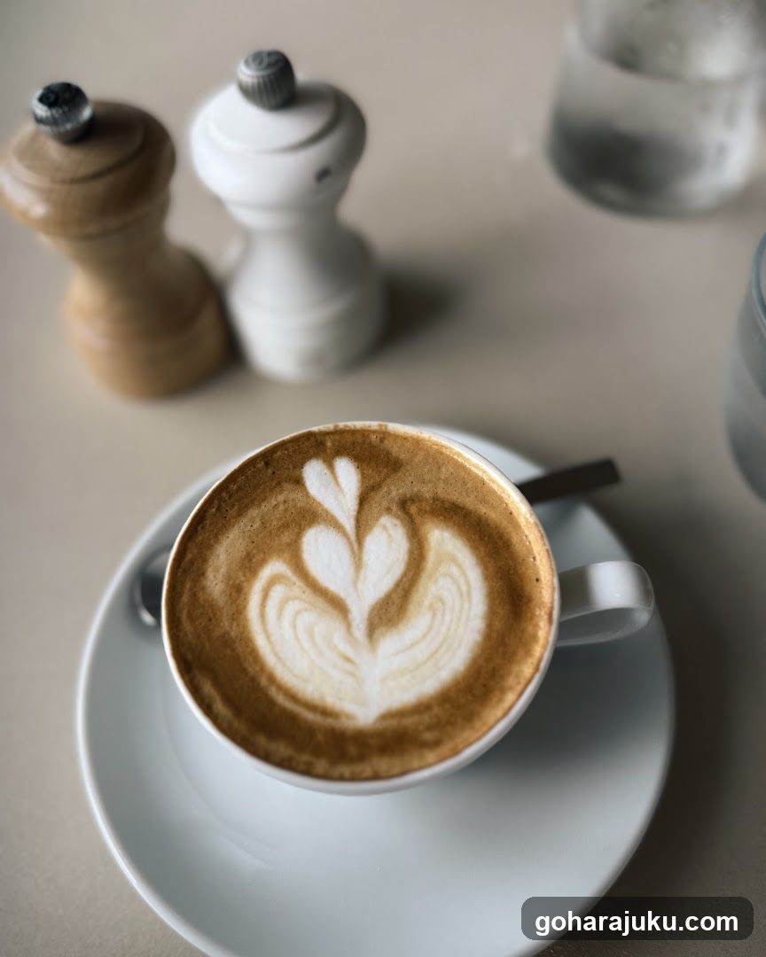 Latte Art Coffee Cup
