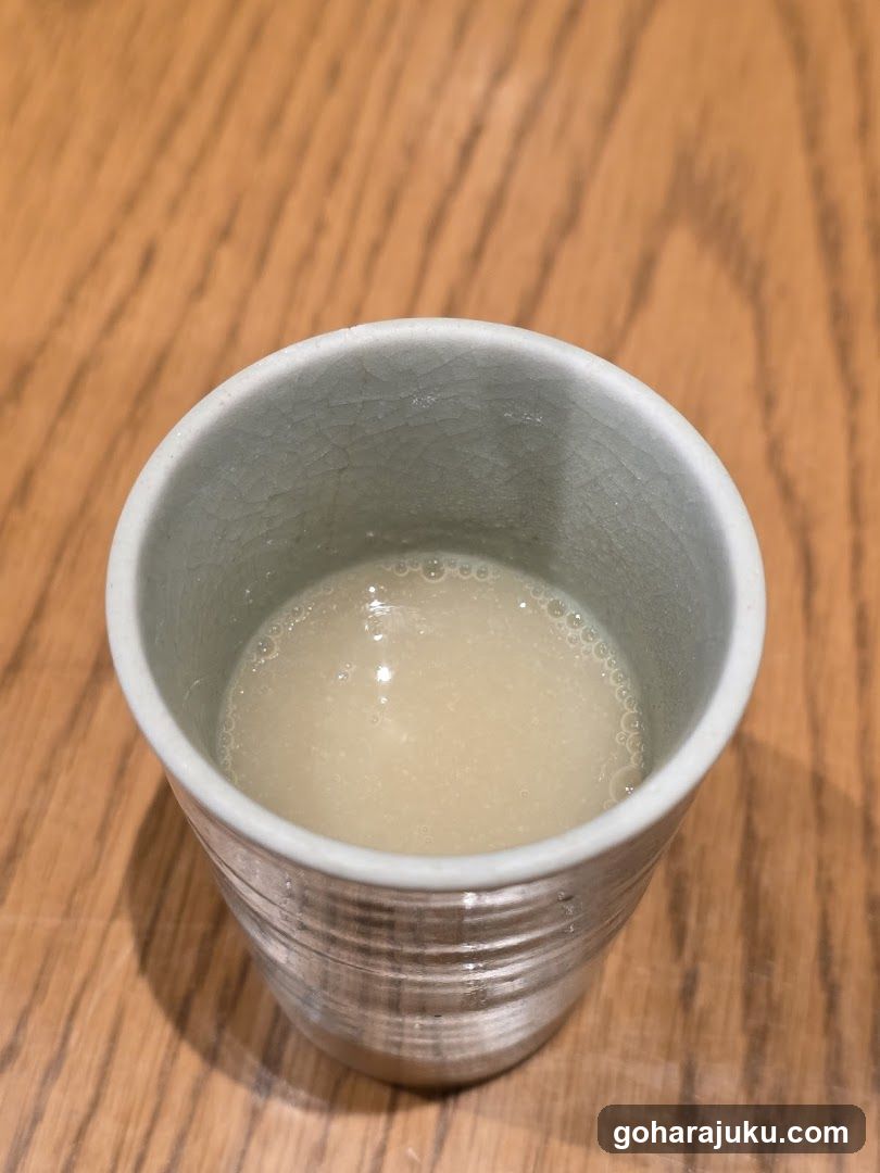 Ceramic Cup with Light Liquid