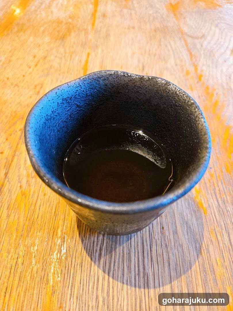Dark Liquid in Ceramic Cup