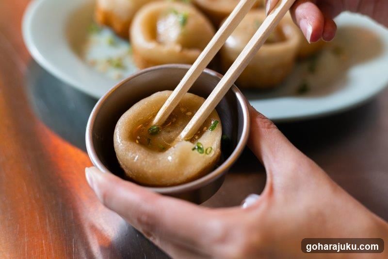 Dumplings with Chopsticks