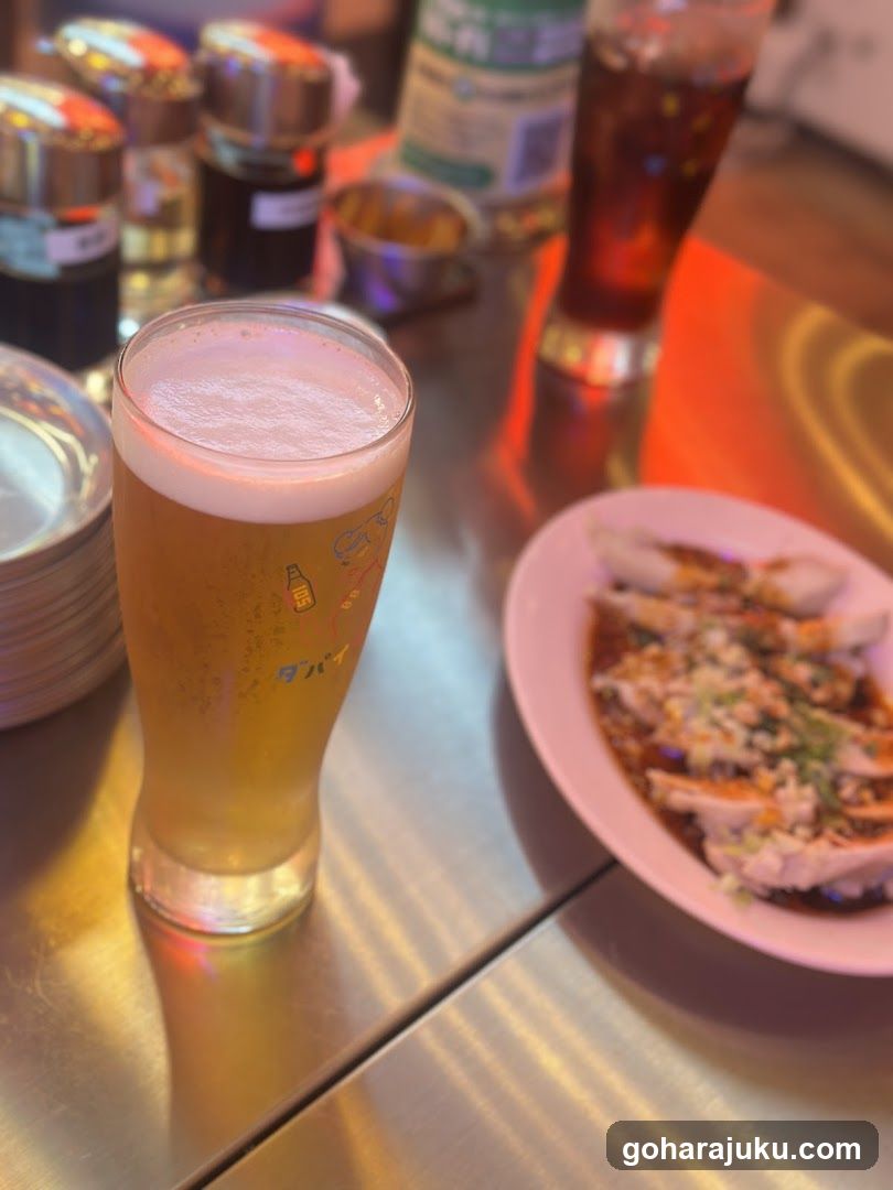 Beer and Appetizer at Bar