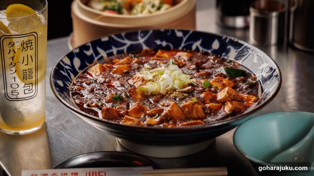 Spicy Tofu Dish with Lemonade