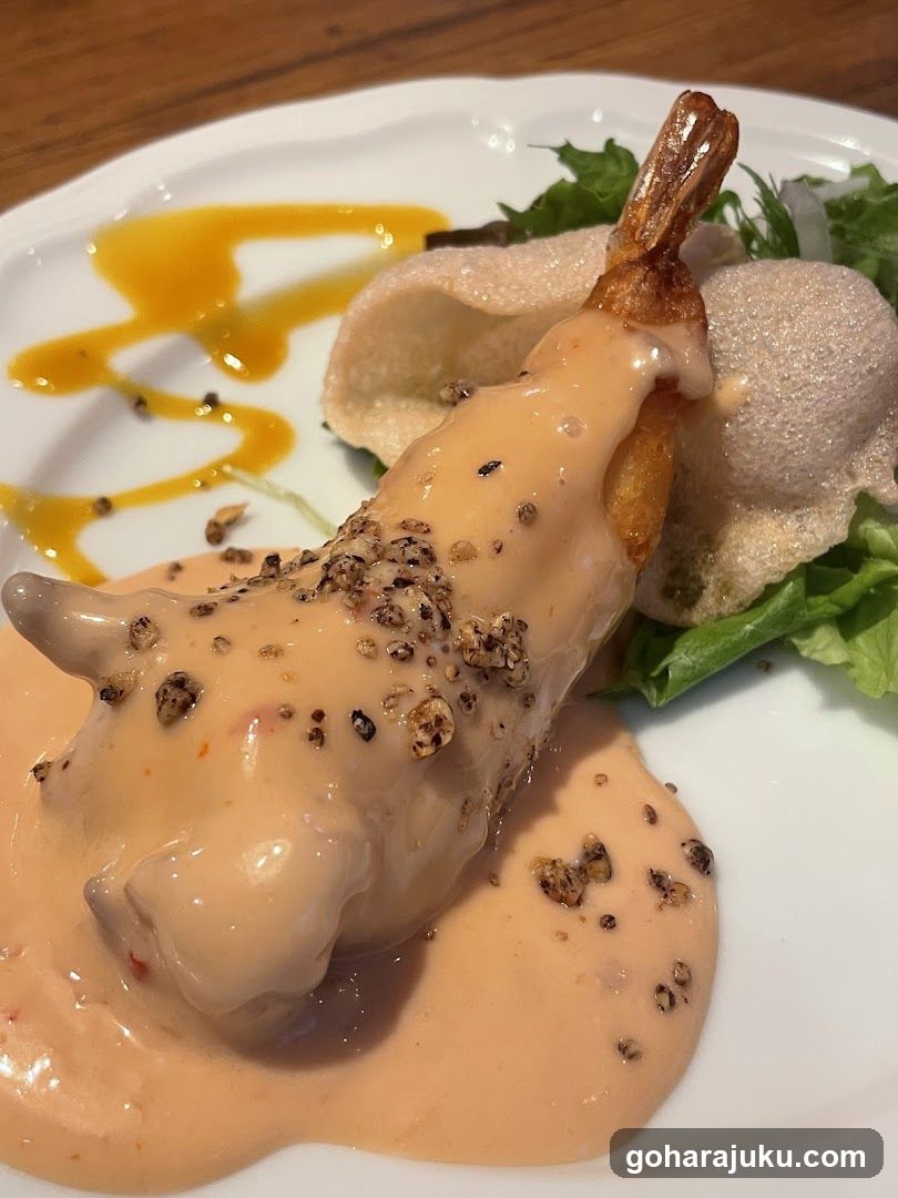 Tempura Shrimp with Sauce