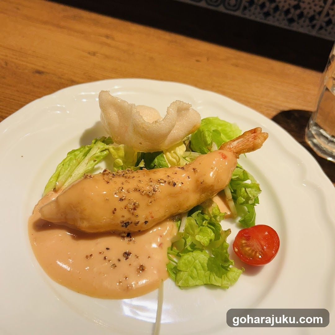Shrimp Salad with Sauce