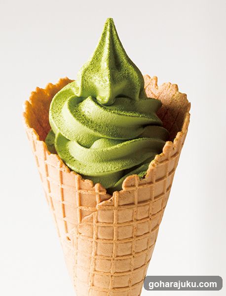 Matcha Ice Cream Cone