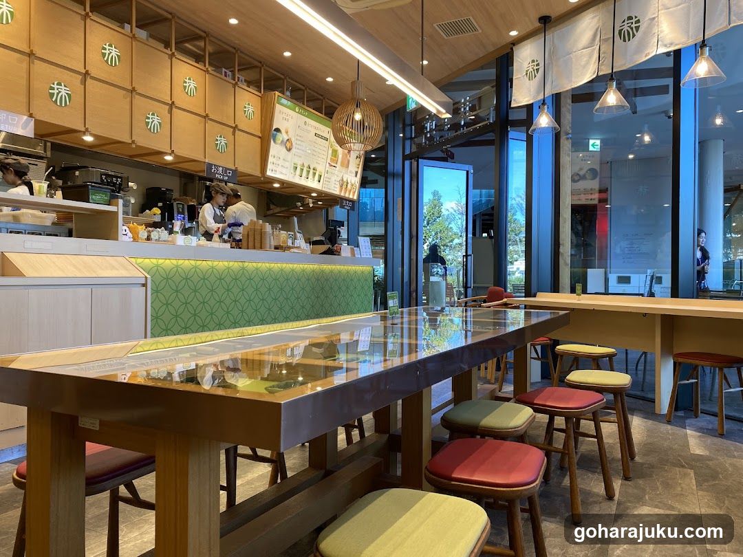 Interior of a modern cafe or restaurant