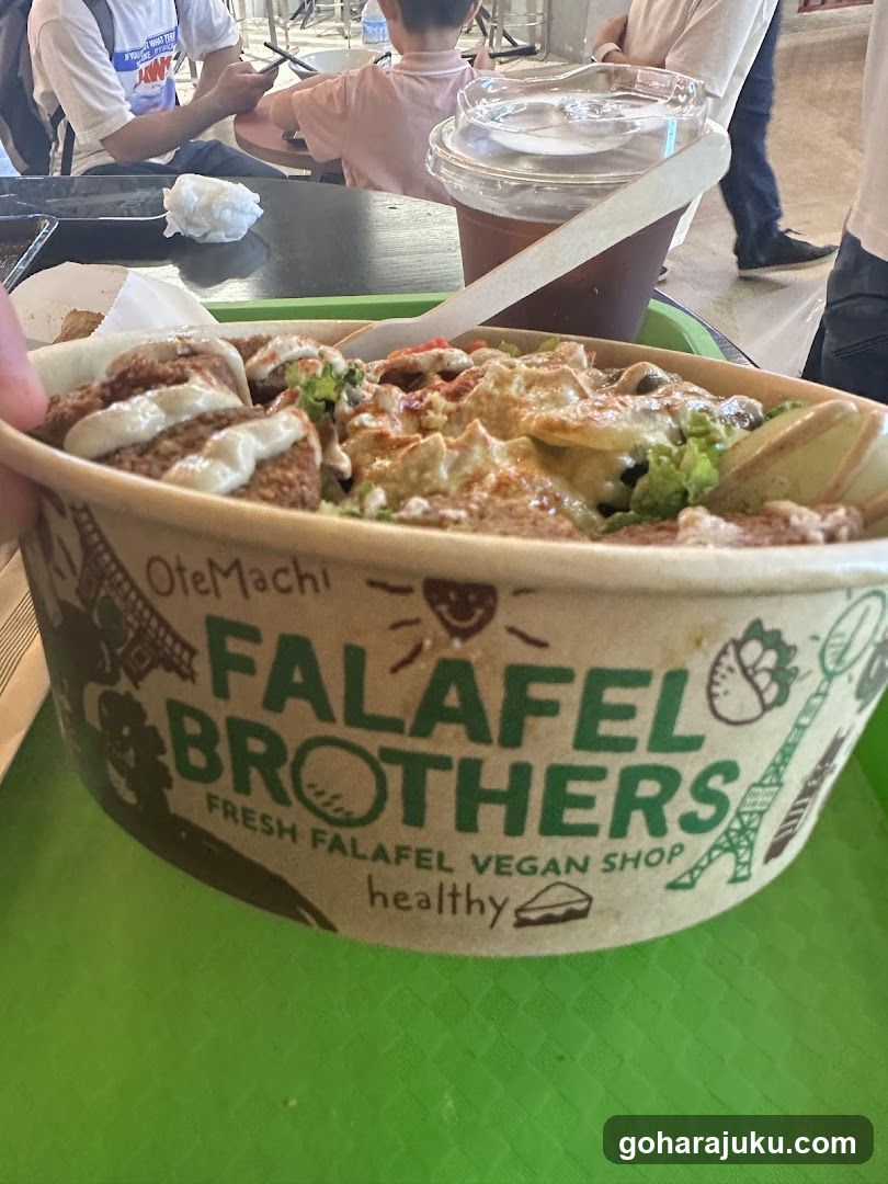 Falafel Bowl at OteMachi Falafel Brothers