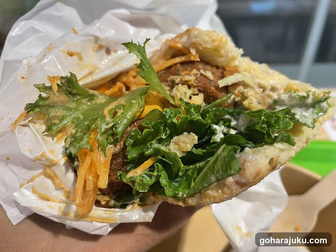 Loaded Sandwich with Greens and Cheese