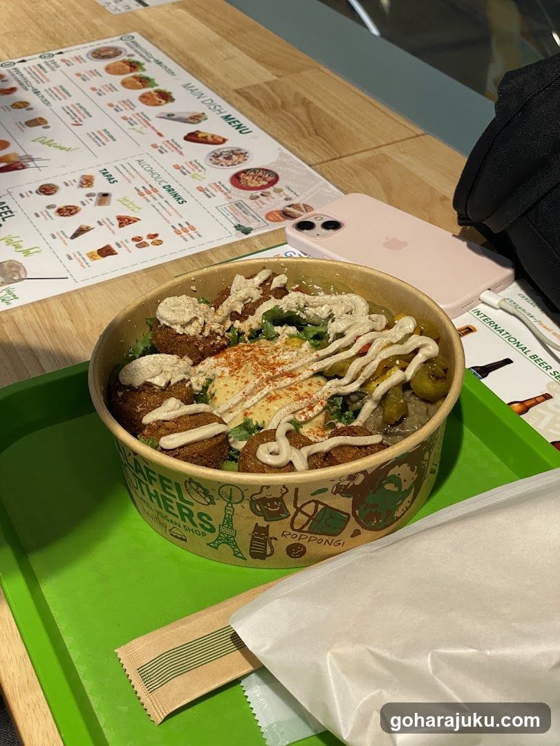Food Bowl with Menu and Phone