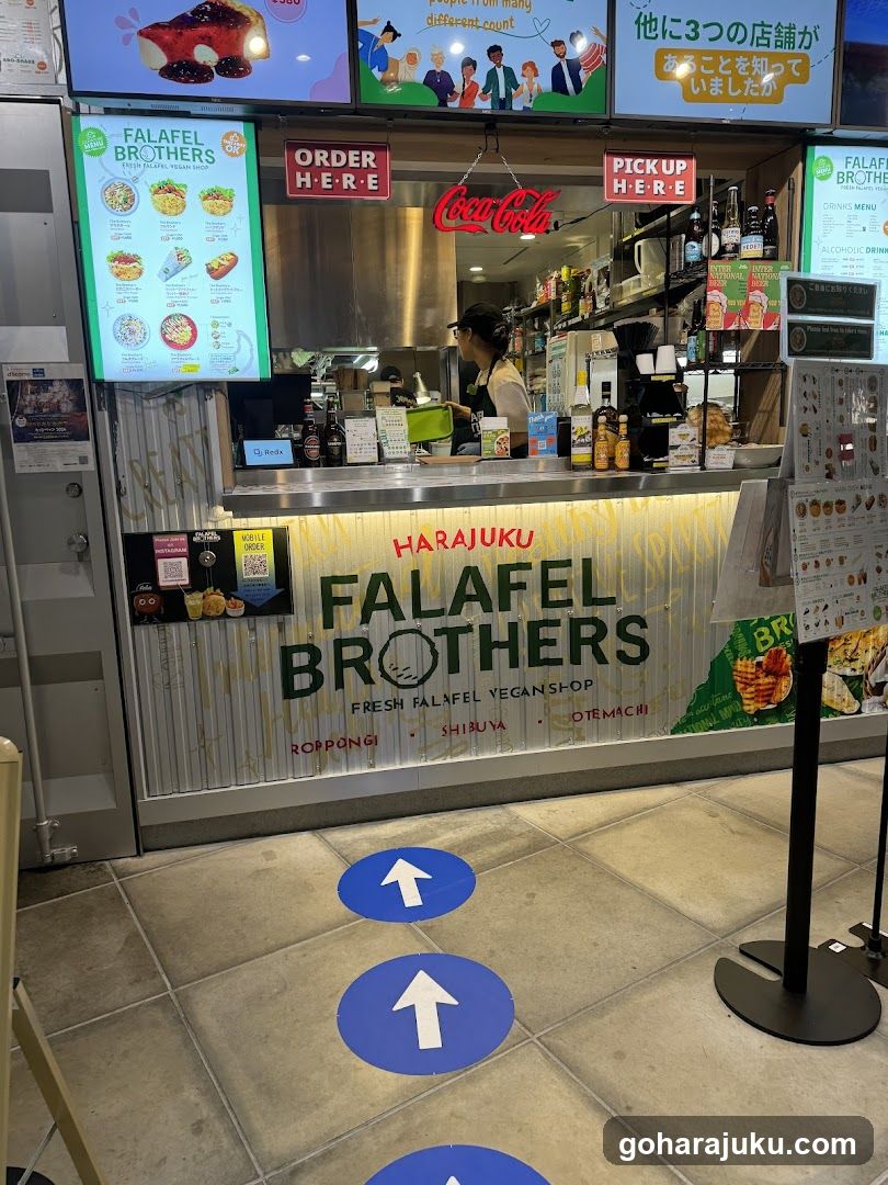 Harajuku Falafel Brothers Shop Interior View