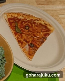Pizza Slice on Plate
