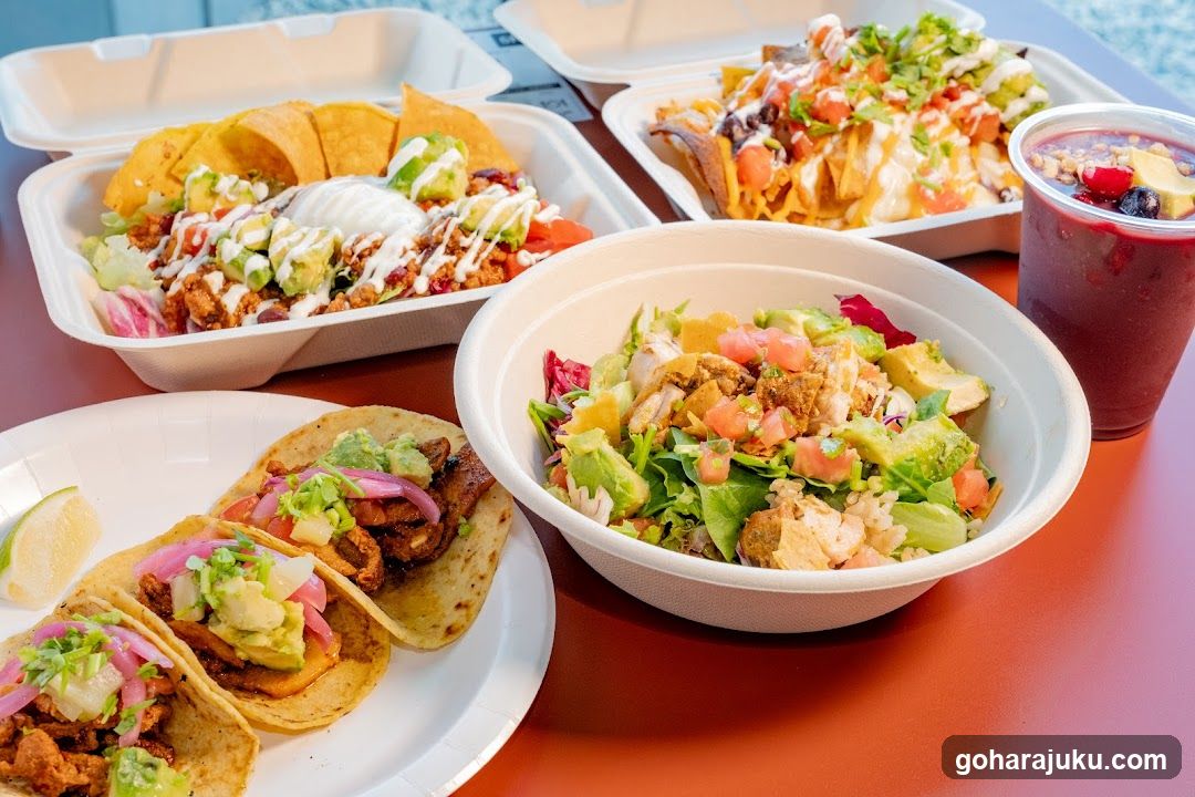 Mexican Food Spread