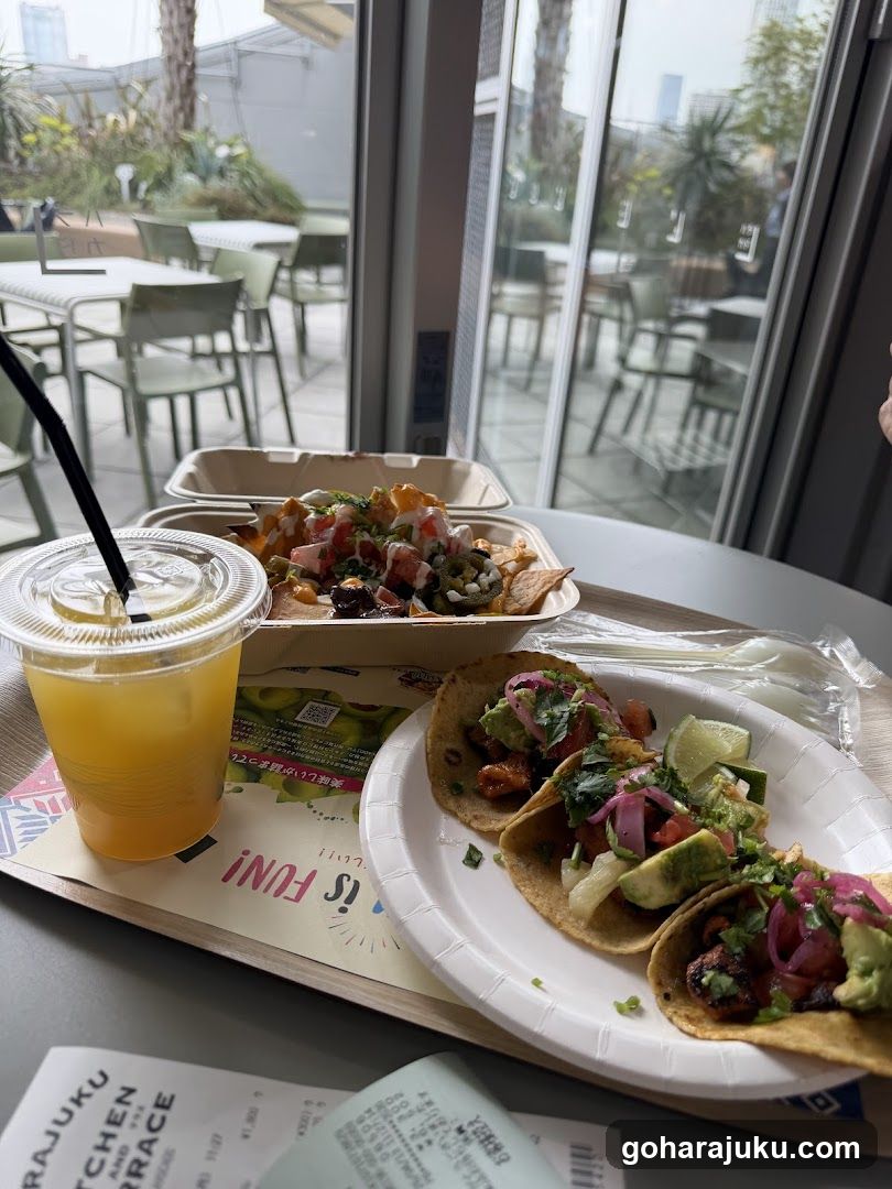 Food and Drink on a Table