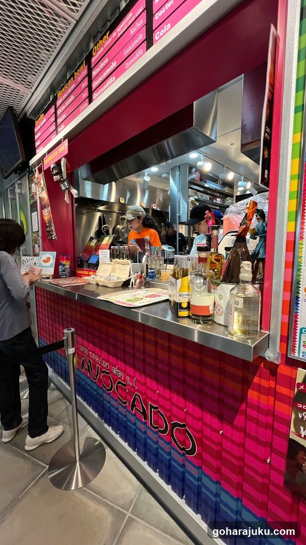 Food Stall Interior View