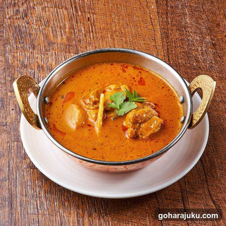 Curry Dish in Traditional Bowl
