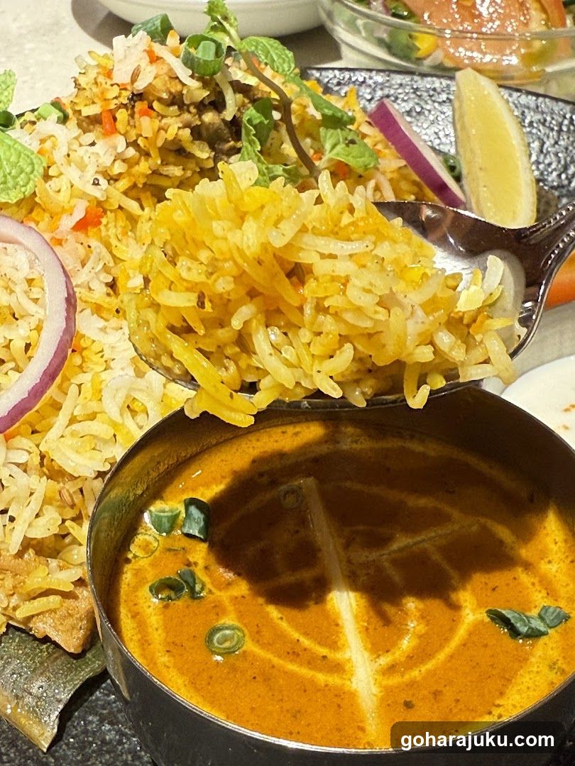 Rice and Curry Dish