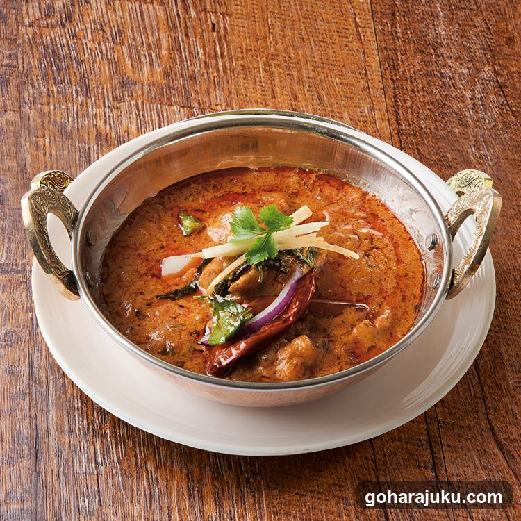 Curry Dish in Traditional Bowl