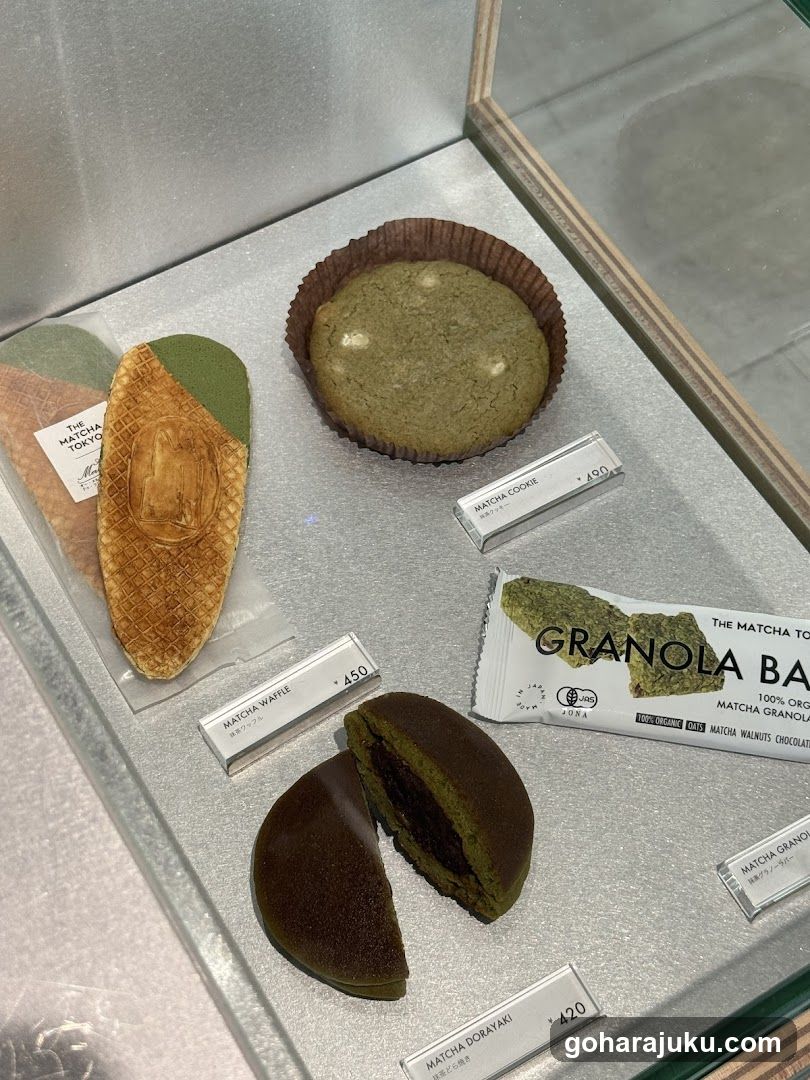 Matcha Dessert Display Case