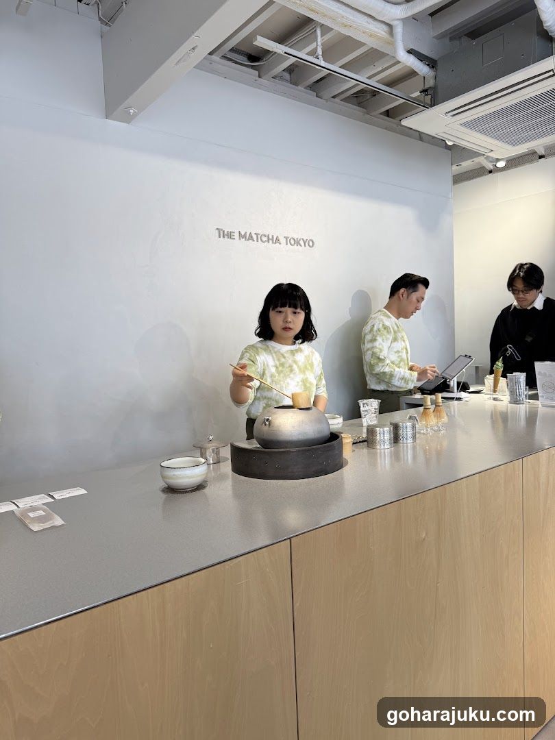Matcha Bar Interior