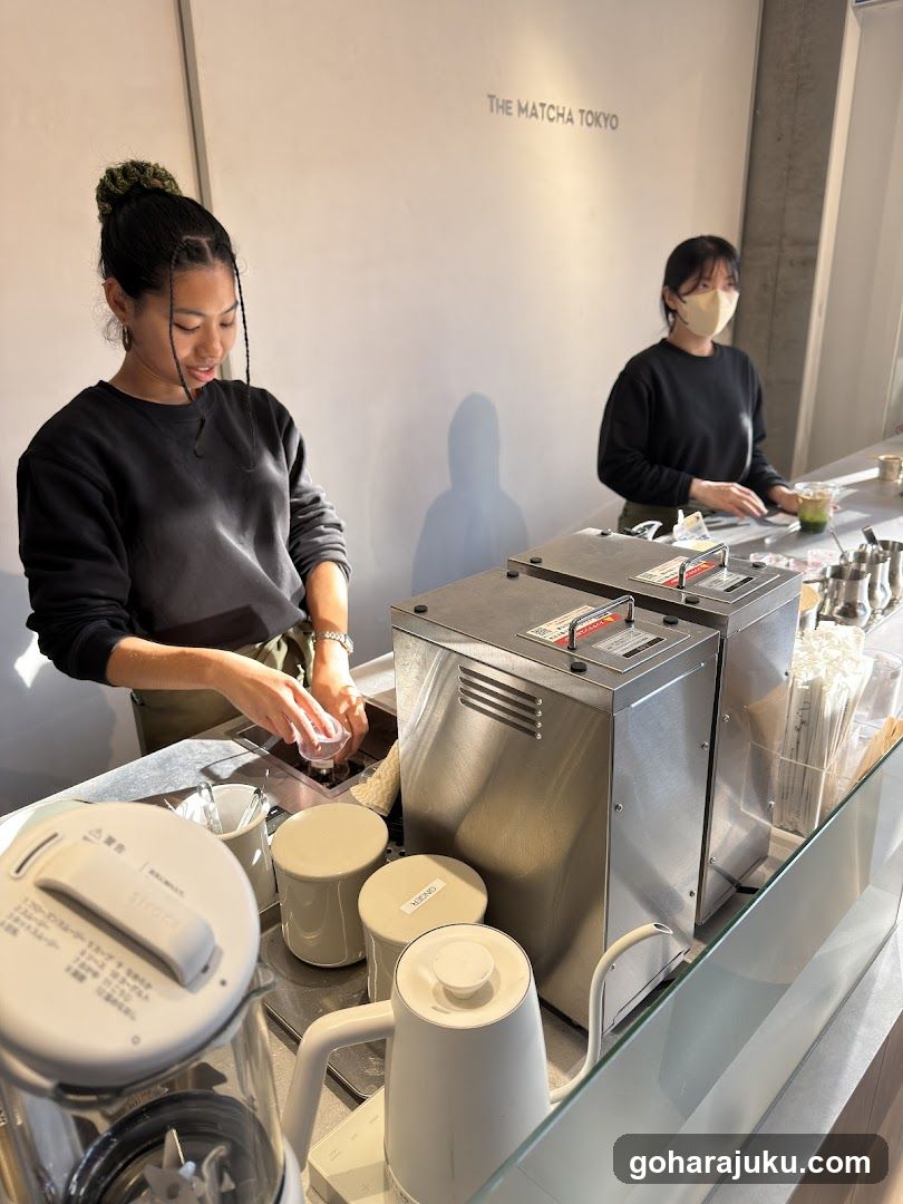 Matcha Bar Interior