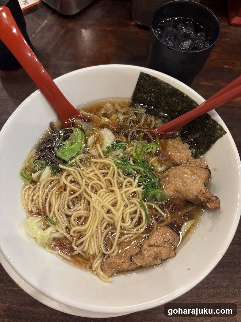Ramen Bowl with Chicken and Greens