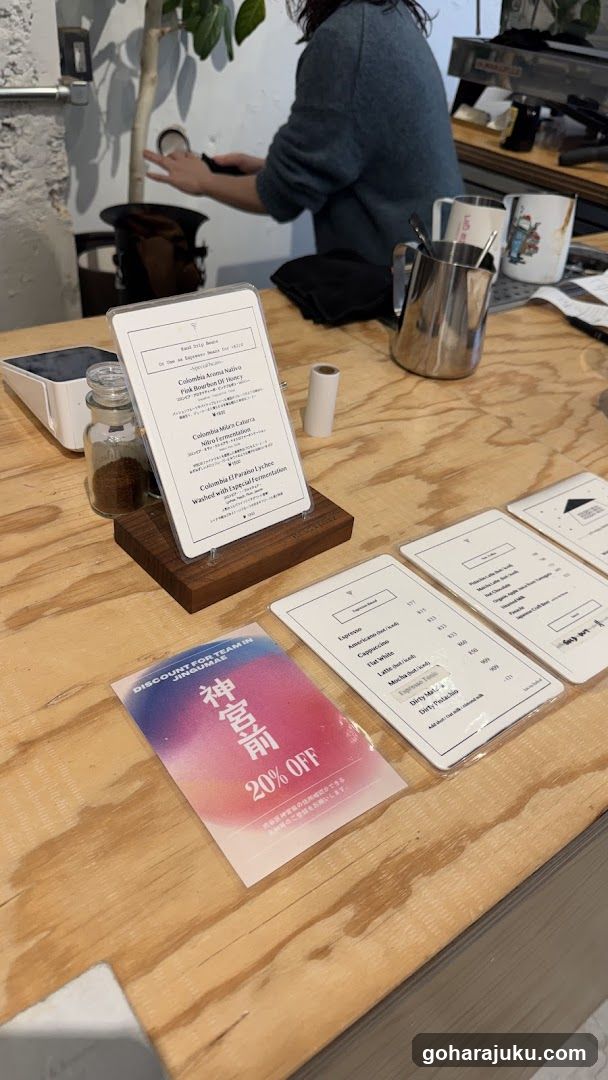 Coffee Shop Counter Display