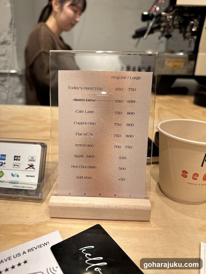 Coffee Shop Interior Display