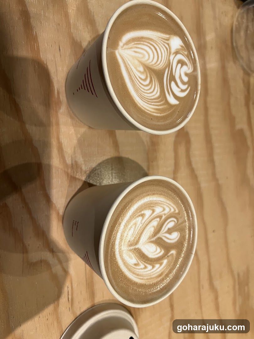 Latte Art Coffee Cups