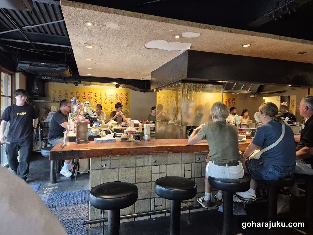Restaurant Interior with Bar Counter