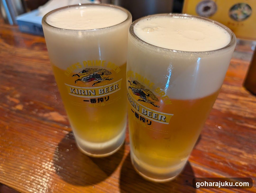 Kirin Beer Glasses