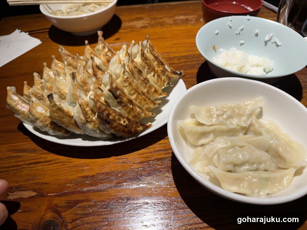 Dumplings and Rice Bowl