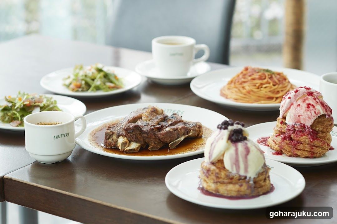 Shutters Cafe Spread