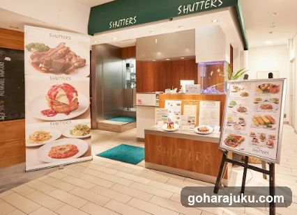 Shutters Restaurant Interior
