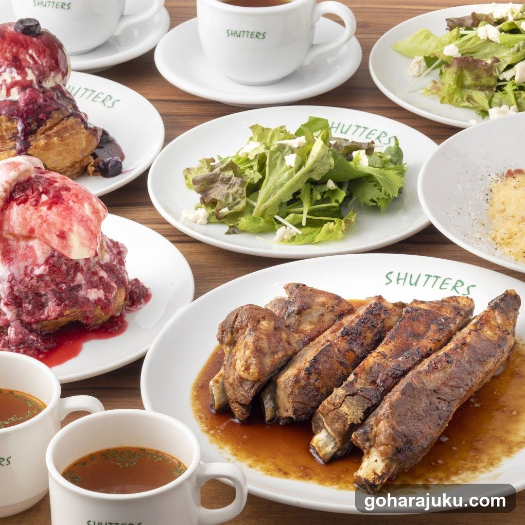 Shutters Restaurant Spread